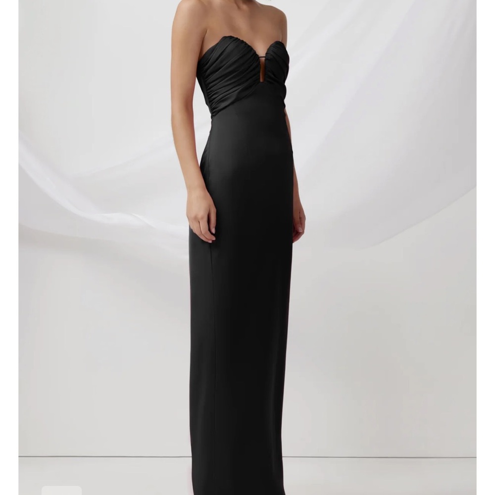 Revolve long black gown